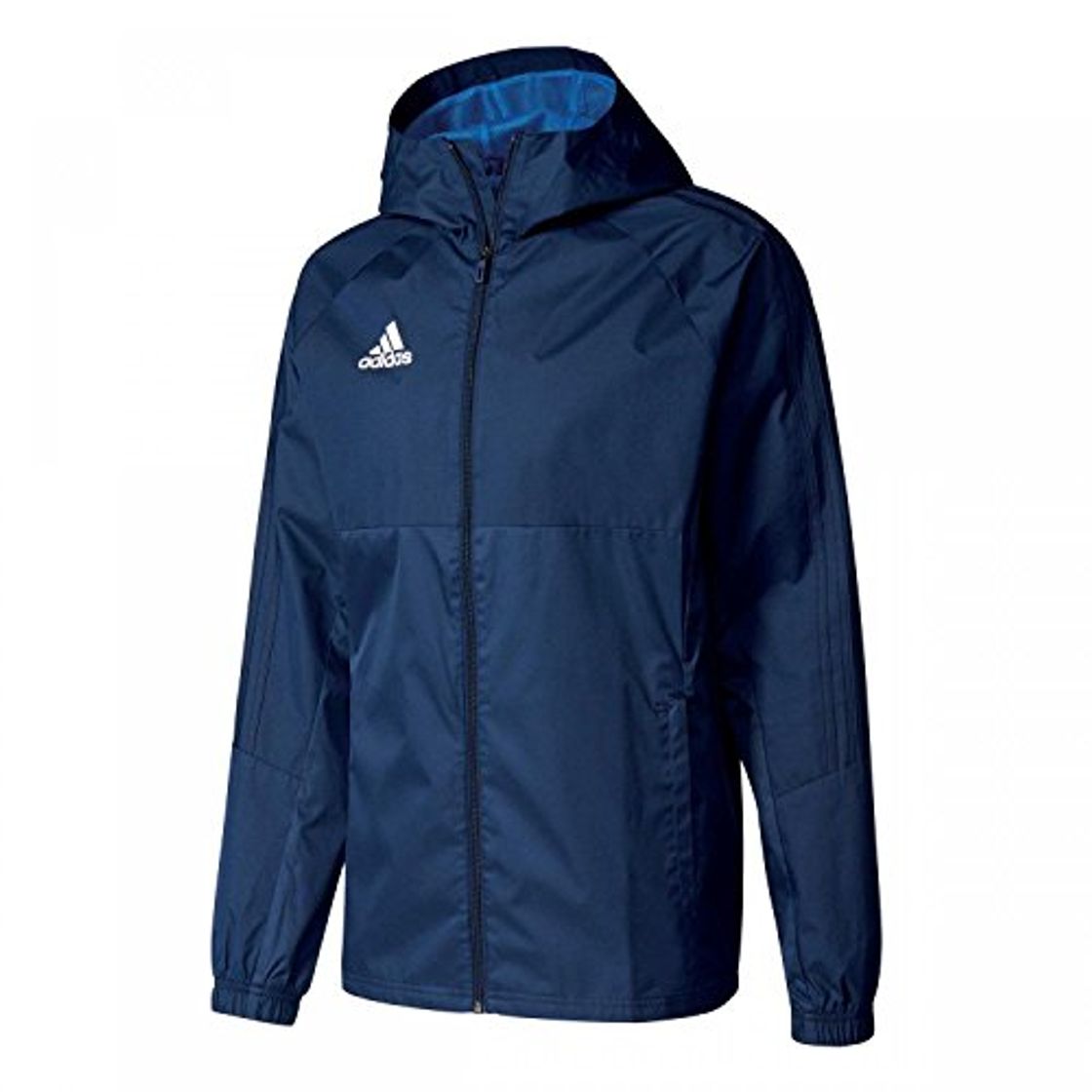 Social adidas Tiro 17 Rain Jacket Chaqueta, Hombre, Azul
