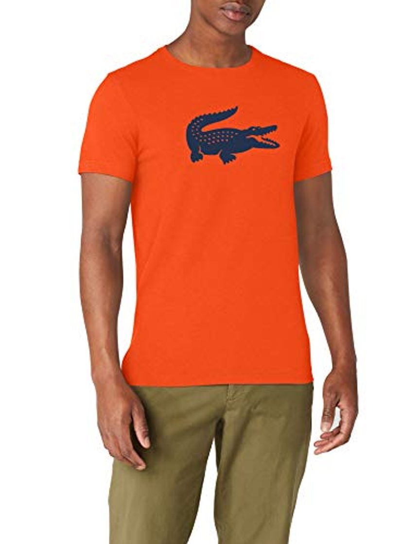 Social Lacoste Th3377 Camiseta, Naranja