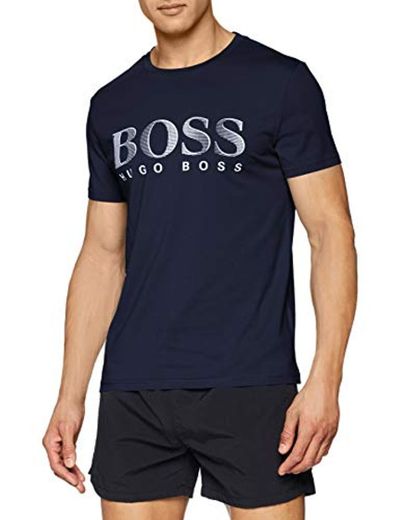 BOSS T-Shirt RN Camiseta, Azul