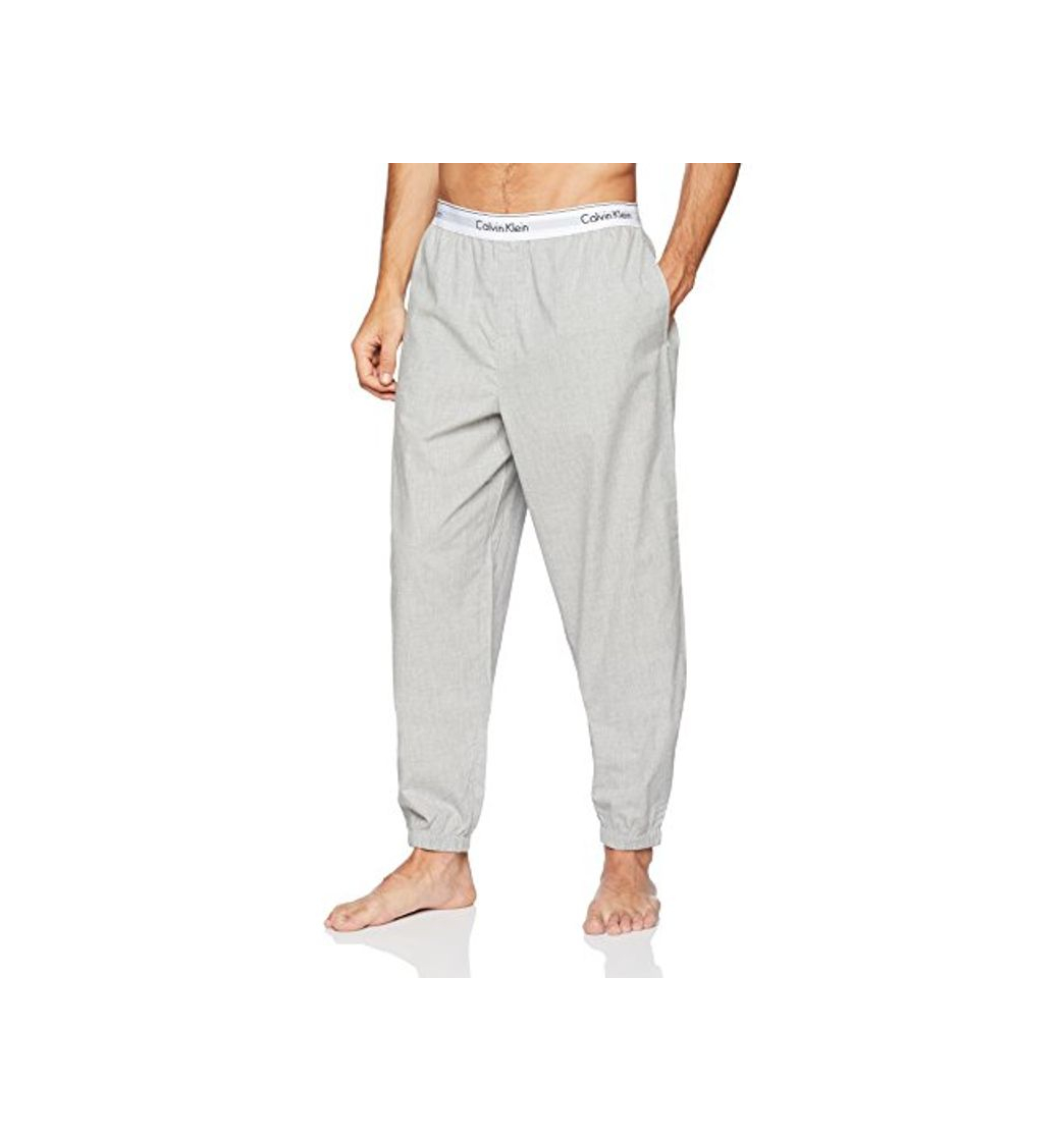 Social Calvin Klein Jogger Pantalones de Pijama, Gris
