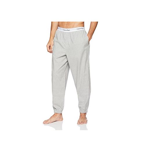 Calvin Klein Jogger Pantalones de Pijama, Gris