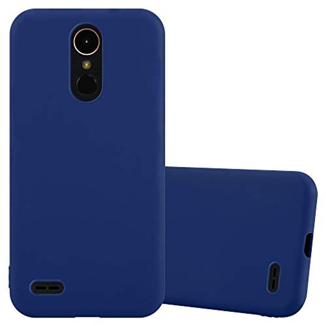 Social Cadorabo Funda para LG K10 2017 en Candy Azul Oscuro