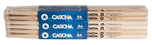 CASCHA HH 2039 - Baquetas profesionales para batería, 5A, 12 pares