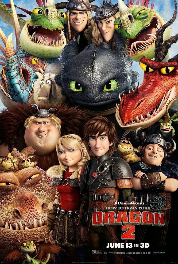 Película Cómo entrenar a tu dragón 2