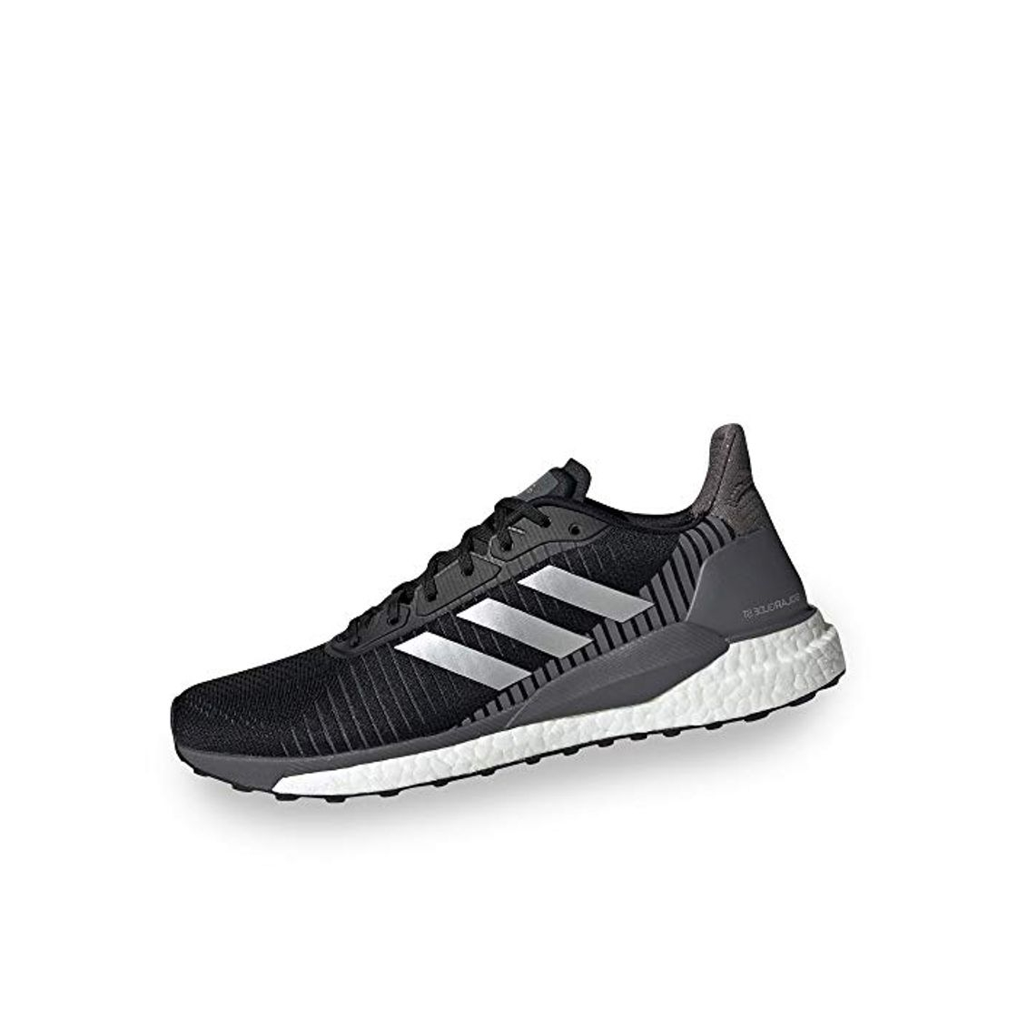 Fashion Adidas Solar Glide St 19, Zapatillas de Correr para Hombre, Negro/Gris