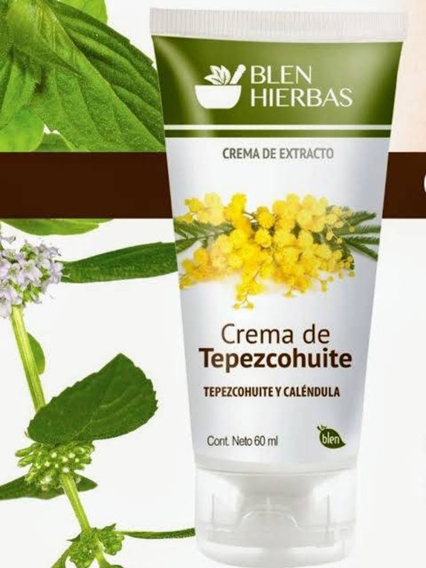 Social Crema de Tepezcohuite y caléndula.