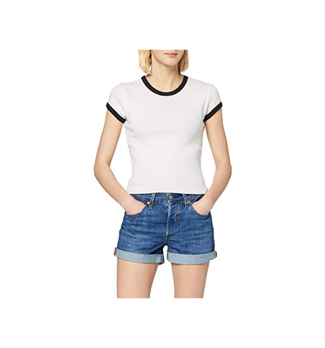 Social Levi's 501 Short Long Pantalones Cortos, Azul