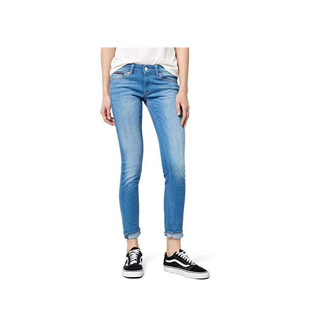 Moda Tommy Jeans Mujer Low Rise  Sophie Jeans, Azul