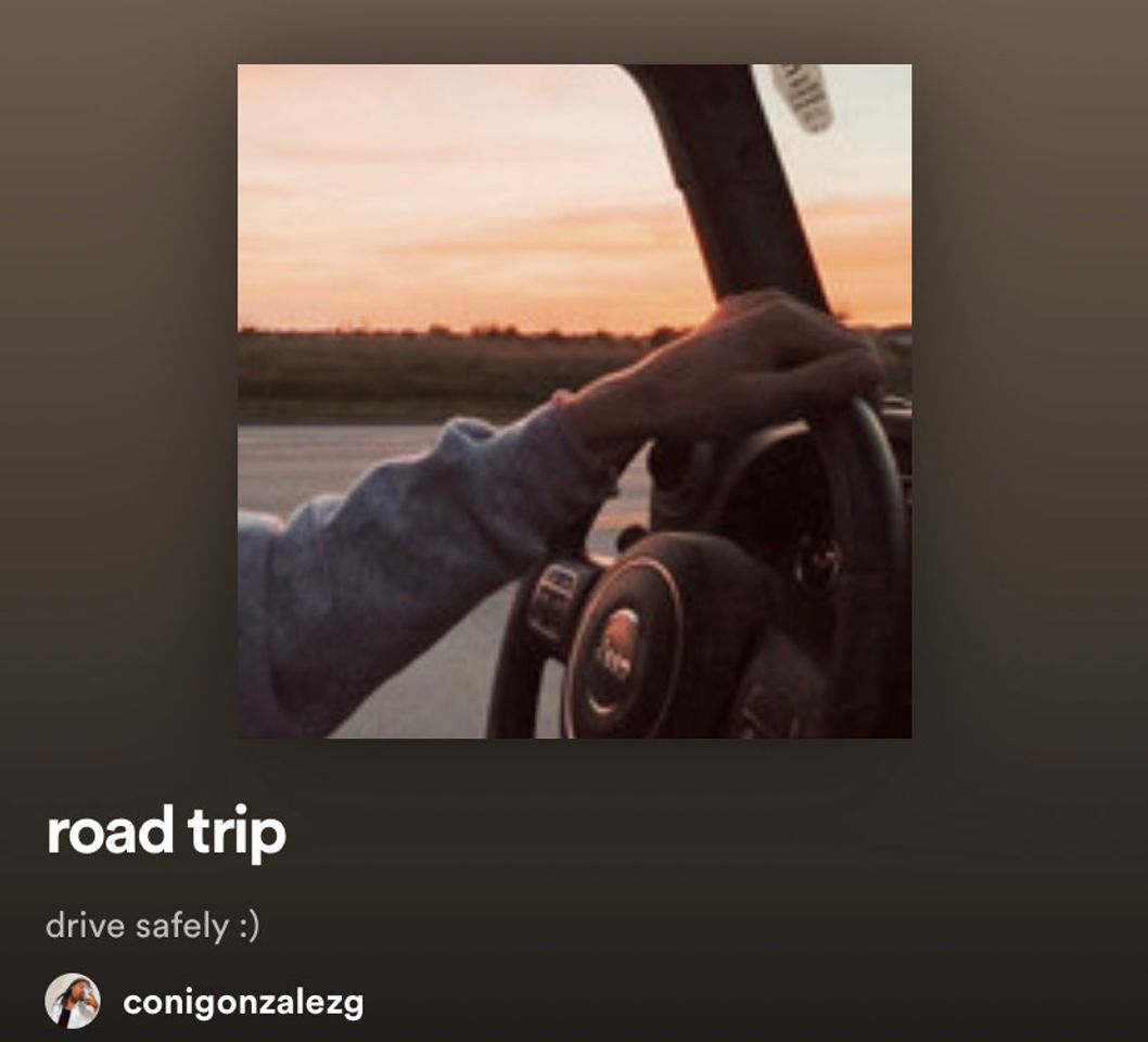 Canciones Road trip