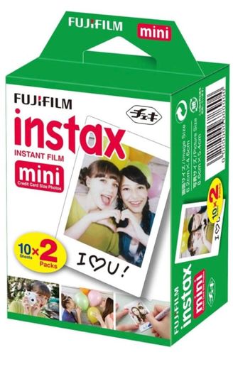 Fujifilm Instax Mini Brillo - Pack de 40 Películas Fotográfi