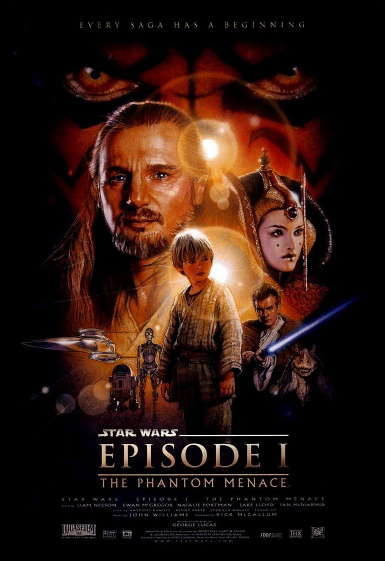 Movie La guerra de las galaxias. Episodio I: La amenaza fantasma
