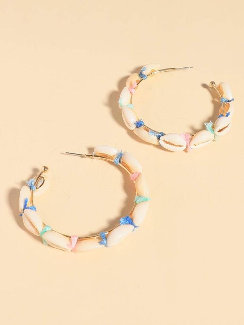 Social Pendientes aro con cuerdas