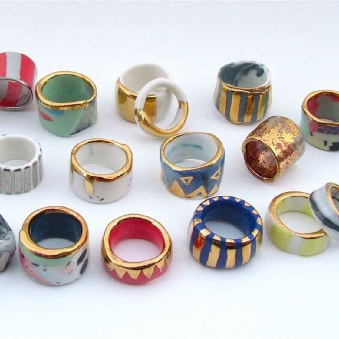 Social Anillos de arcilla