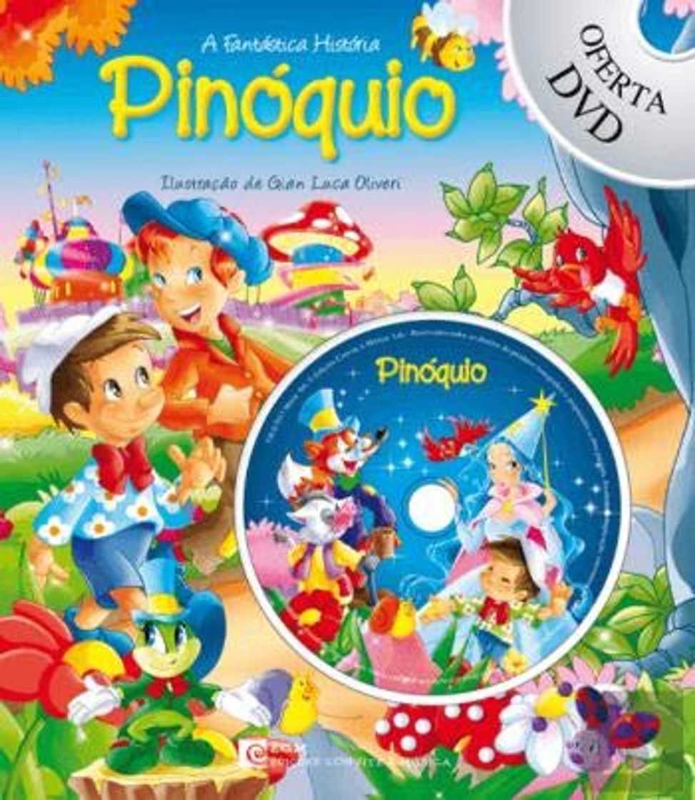 Libro Pinóquio Livro com Oferta de DVD