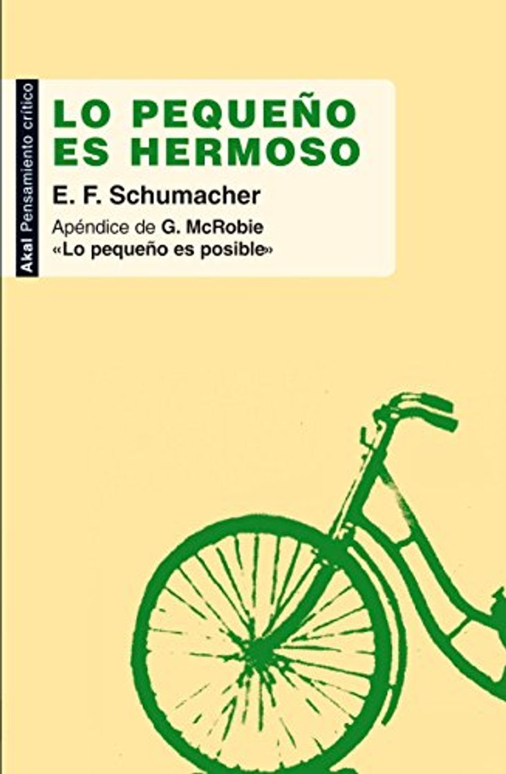 Libro Lo pequeño es hermoso