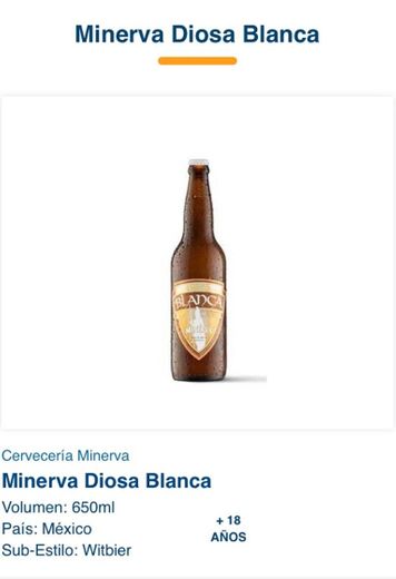 Minerva Diosa Blanca | Beerhouse.mx