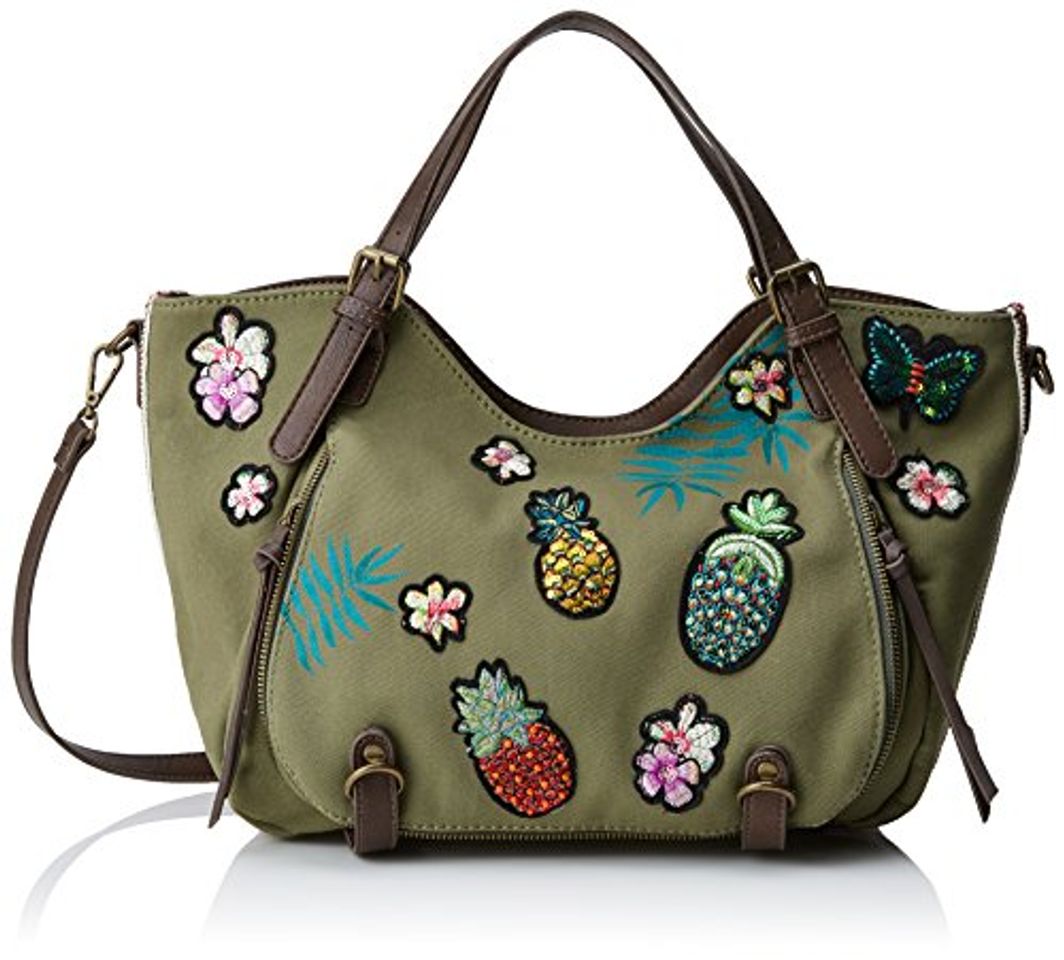 Producto Desigual Bols_rotterdam Pinday, Bolso Mujer, Verde