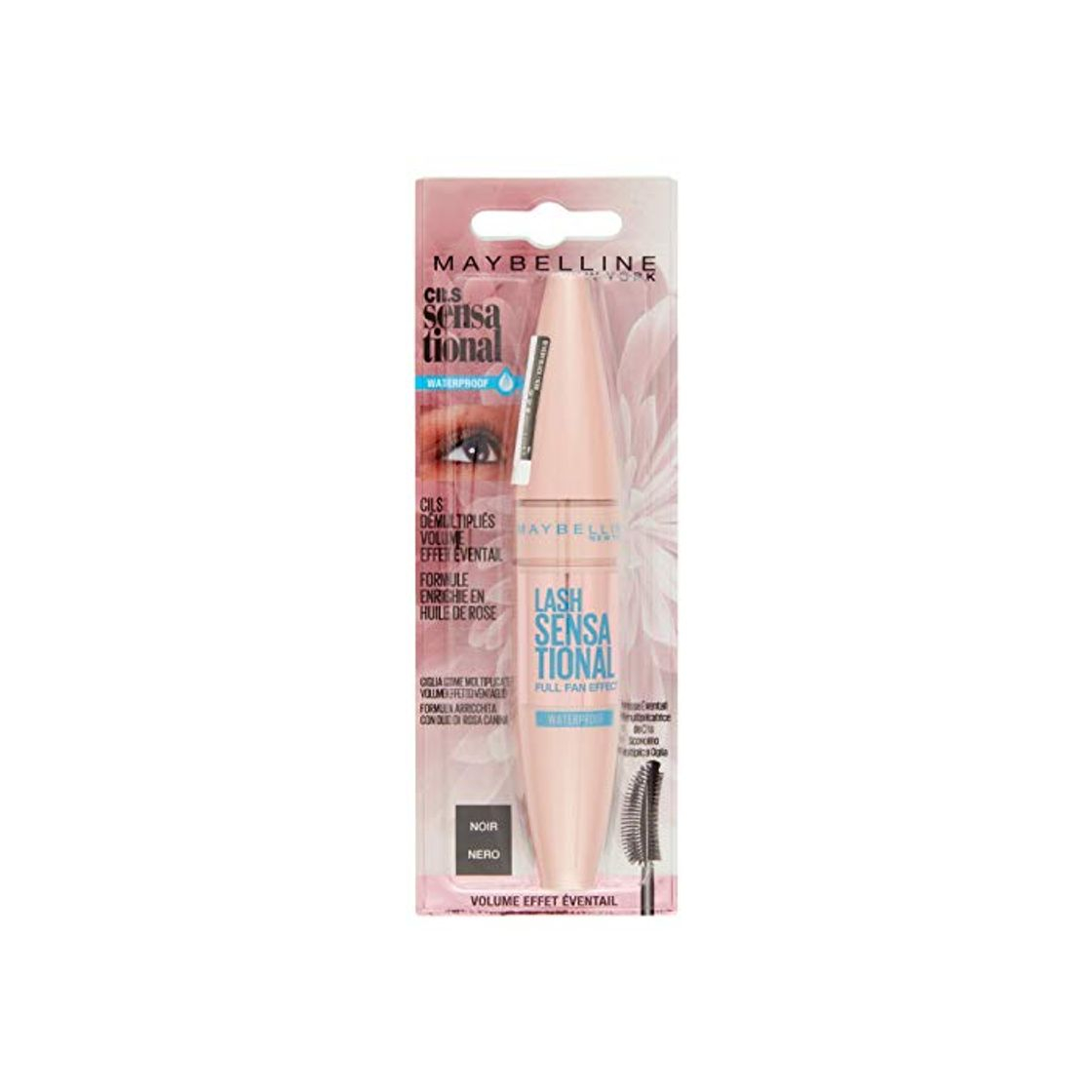 Producto Gemey-Maybelline - Lash Sensacional - Volume Mascara Waterproof Negro - 1 verde