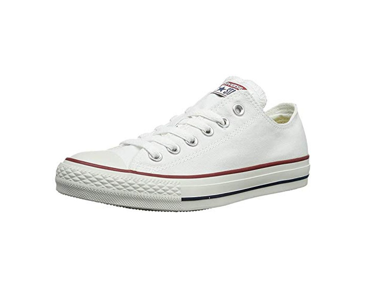 Fashion Converse Chuck Taylor All Star, Zapatillas de Lona Infantil, Blanco, 30 EU