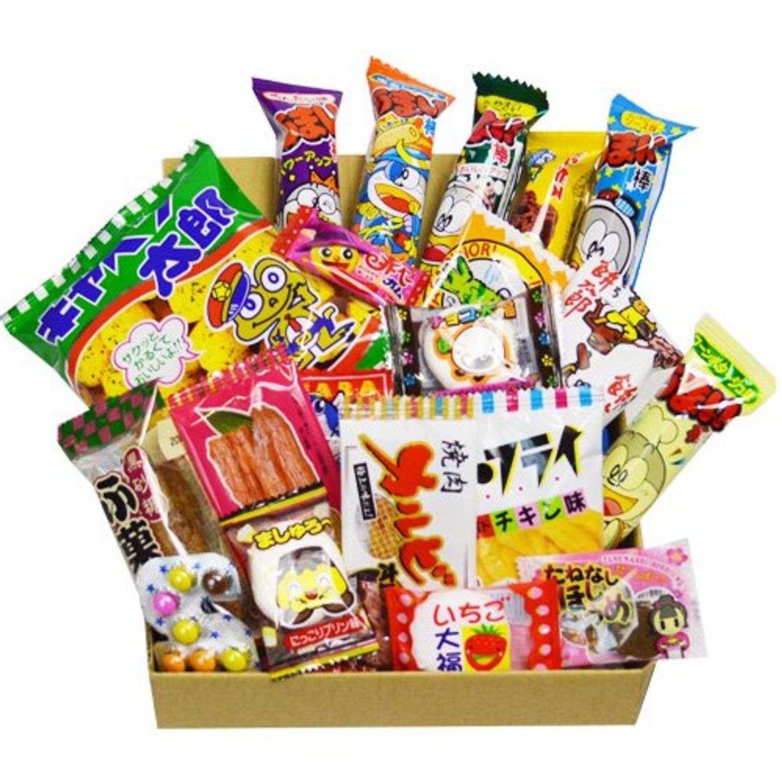 Producto Caja japonesa de Dagashi del caramelo 20pcs Umaibo Snack Gumi de la