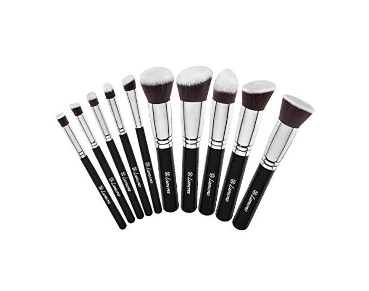 Beauty Set De Brochas De Maquillaje Profesional - Pinceles Maquillaje 10 Piezas -