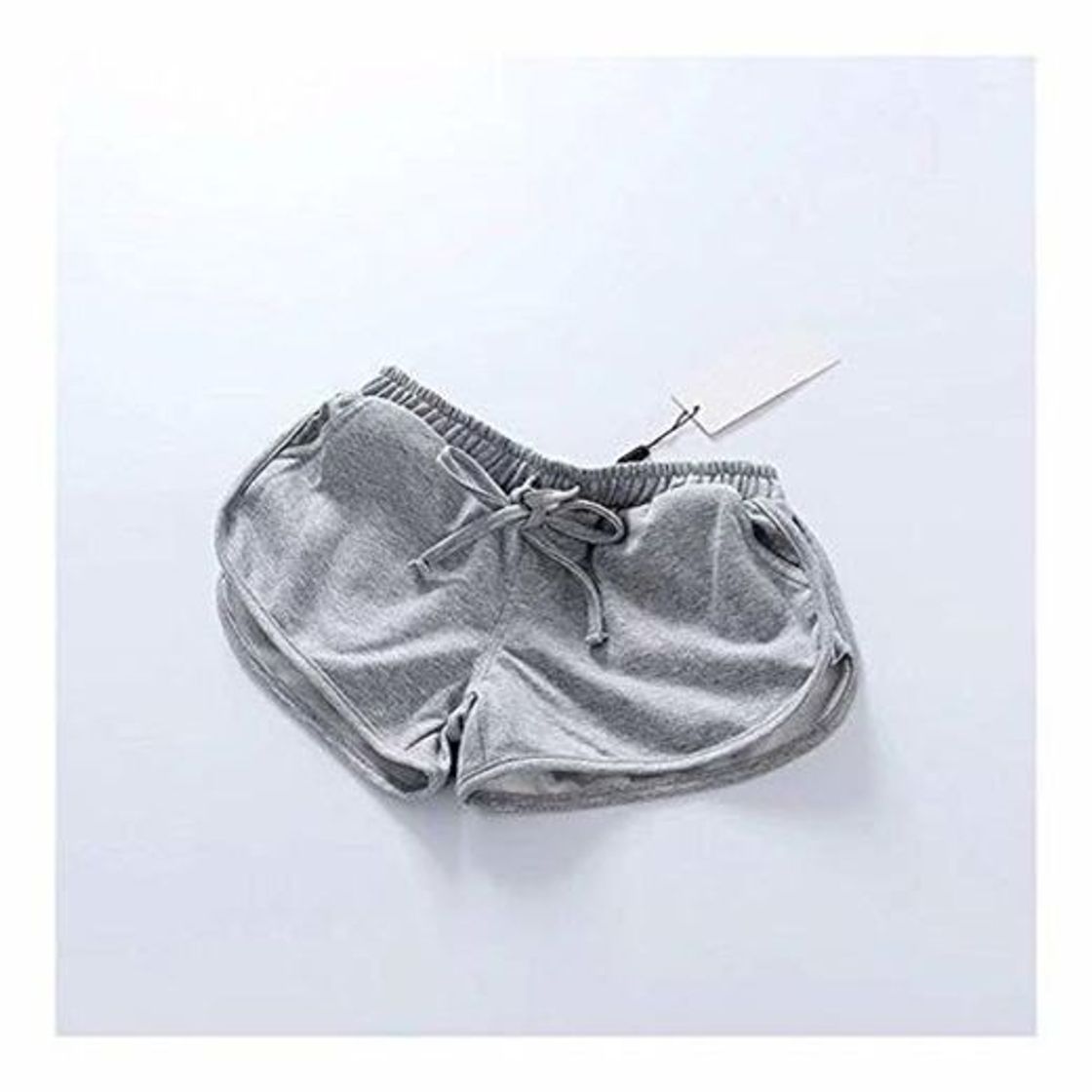 Social YUNGYE Mujer Pantalones Cortos Deportivos De Punto Alto De Cintura Alta For