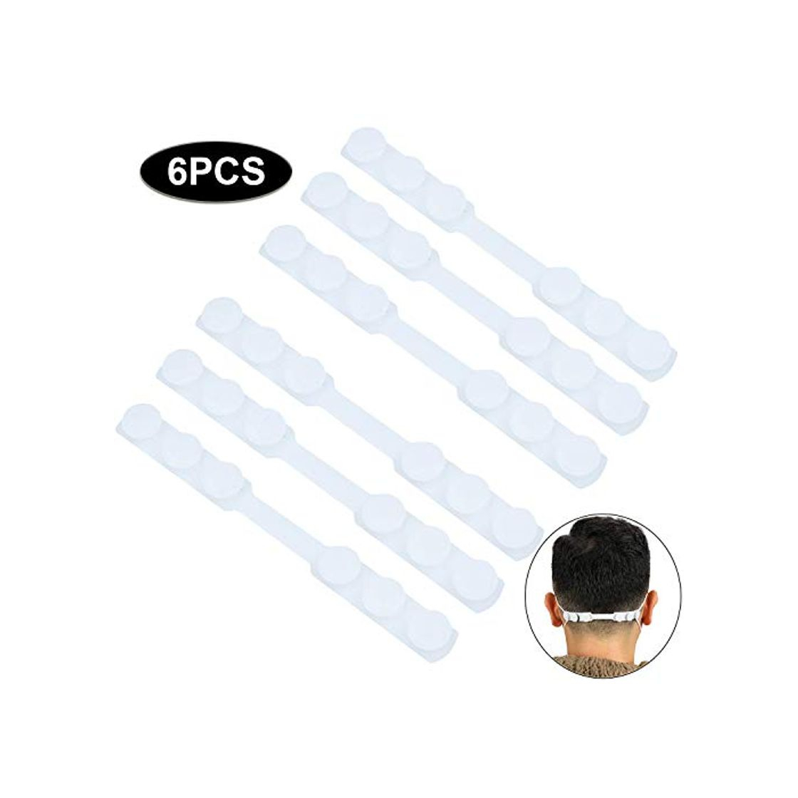 Producto 6PCS Máscara Extensión Gancho