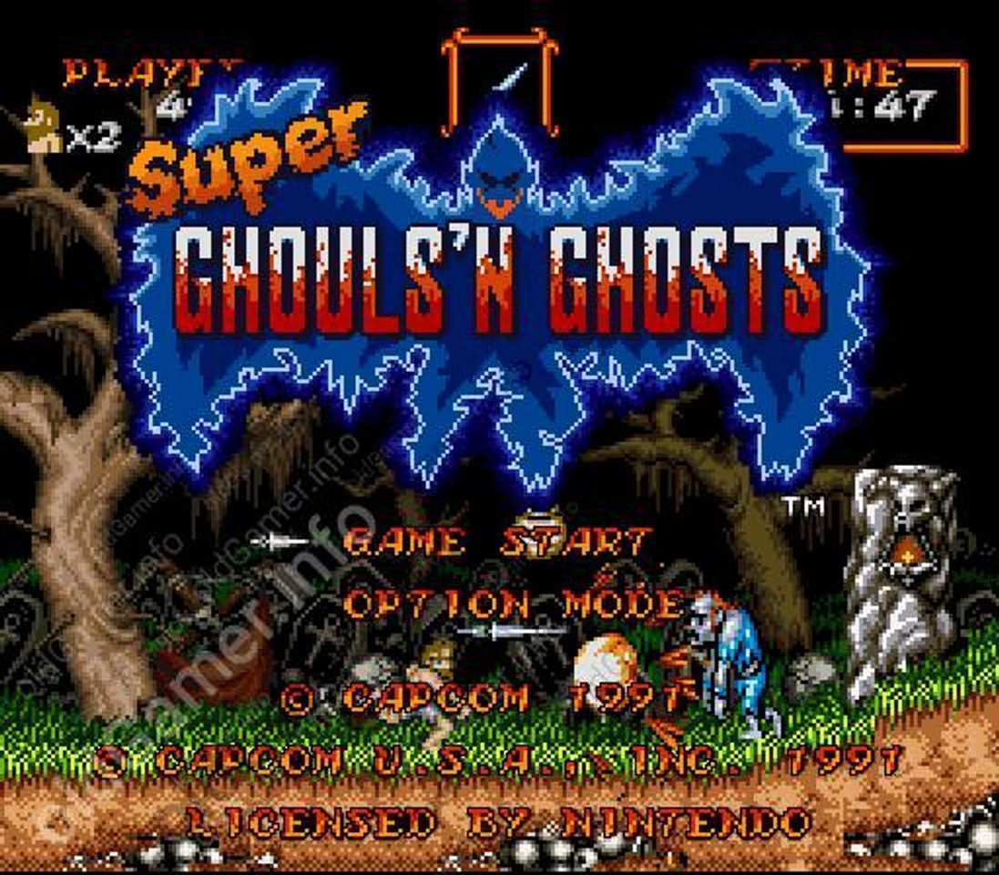 Videogames Super Ghouls 'n Ghosts