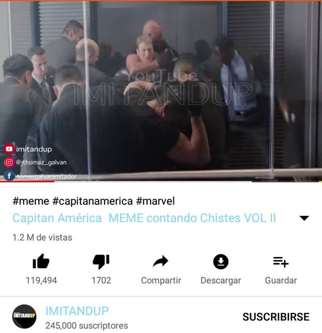 Social Chistes Capitan america meme.