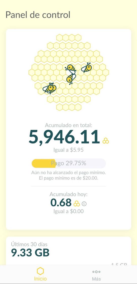 App Honeygain. Ingresos totalmente pasivo, con el link te da $5