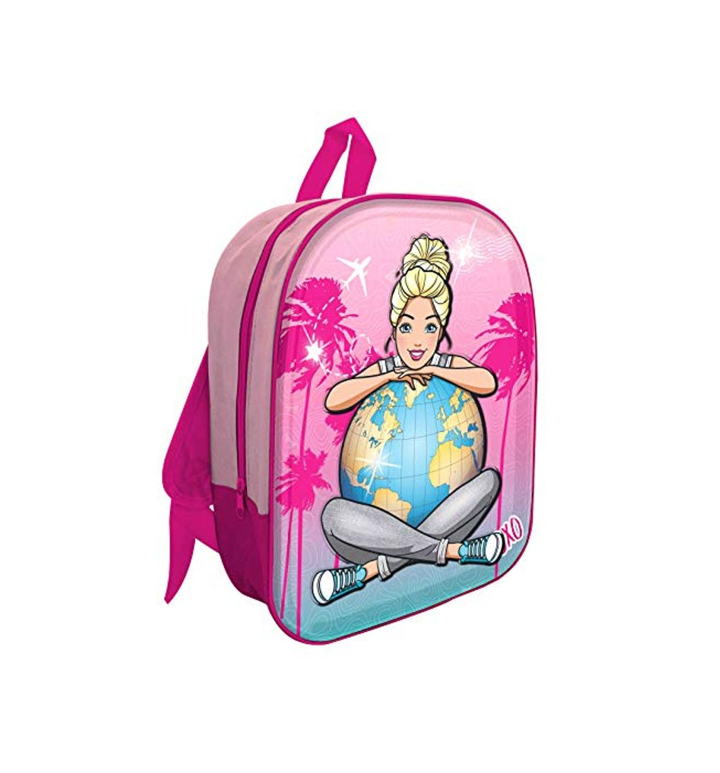 Moda MC Mochila LED 3D Barbie Mochila para niños