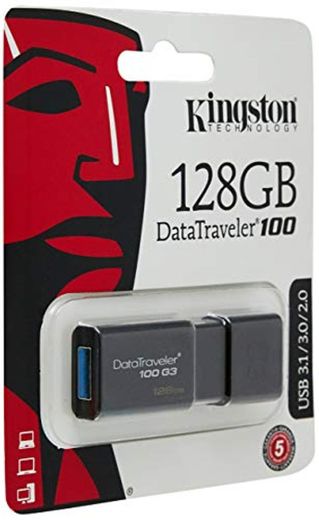 Kingston DT100G3/128GB DataTraveler 100 G3