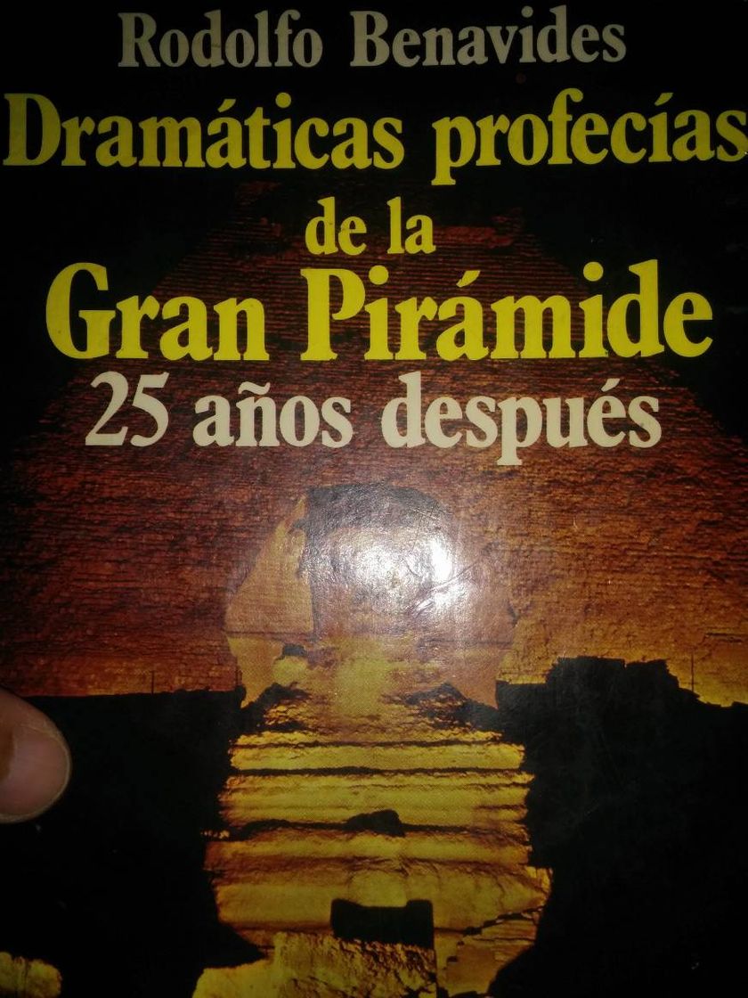 Libro DRAMÁTICAS PROFECÍAS DE LA GRAN PIRÁMIDE