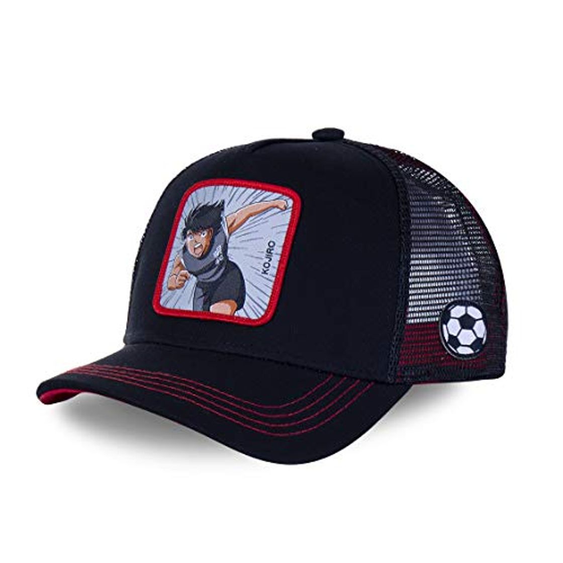 Moda Capslab Gorra de béisbol para Hombre Captain Tsubasa Súper Campeones