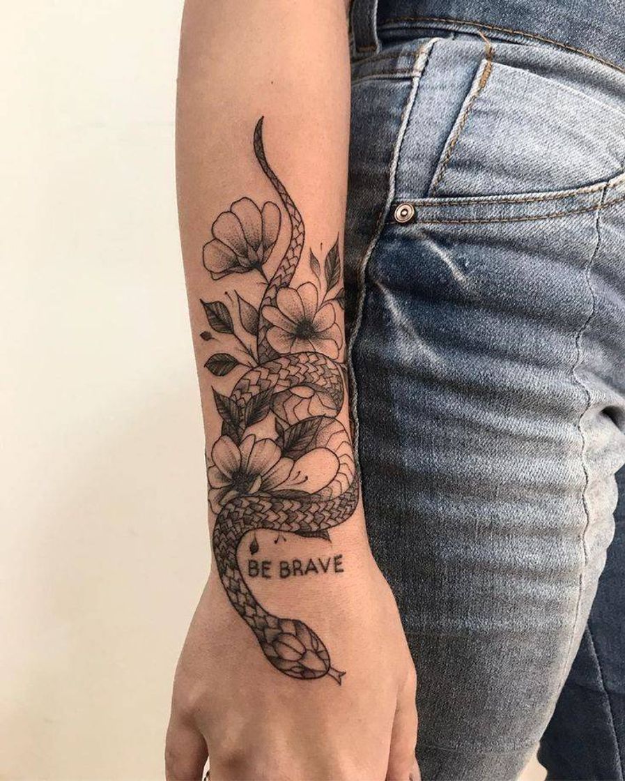 Moda Tatuagem de cobra