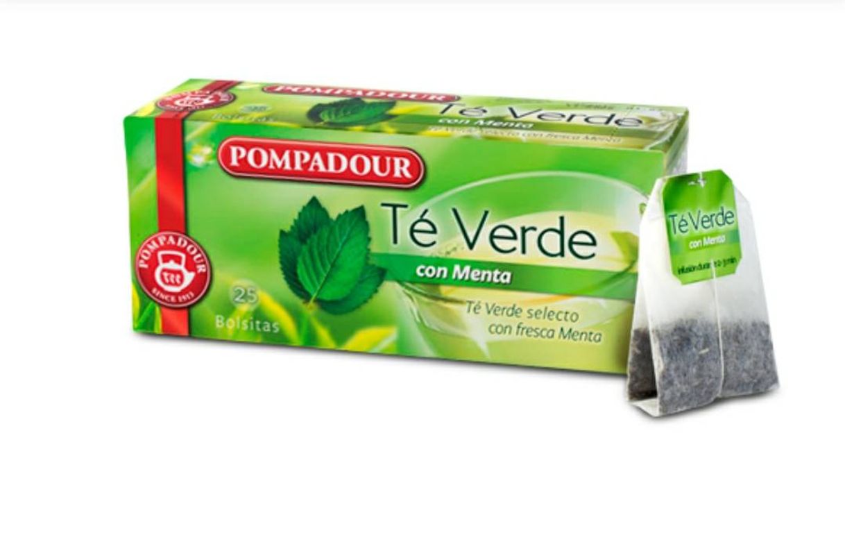 Fashion Té Verde con Menta, té verde selecto con fresca menta - Pompadour