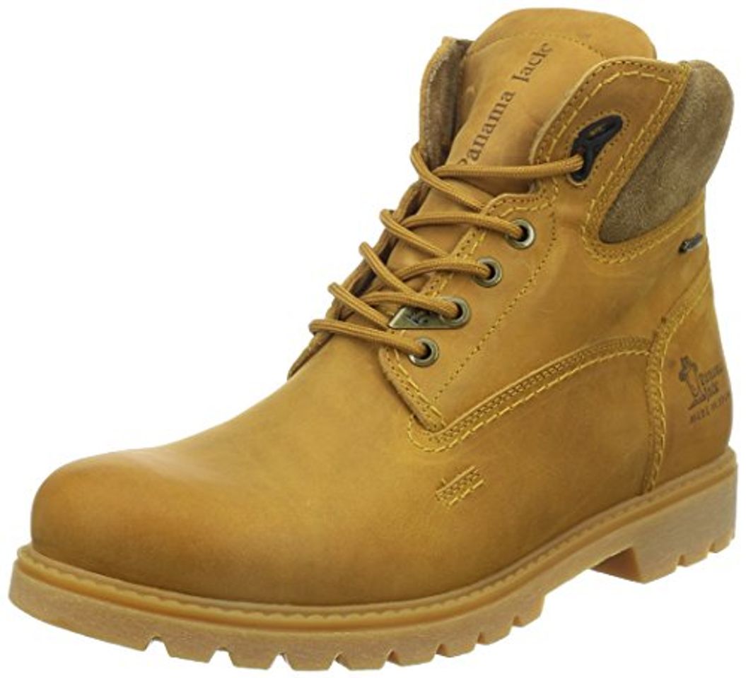 Moda Panama Jack Amur GTX, Botas Militar Hombre, Amarillo