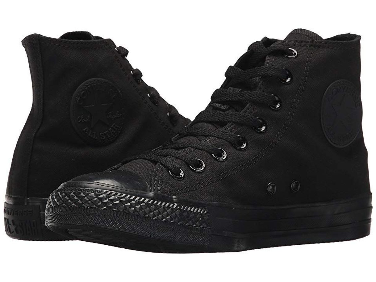 Fashion Converse Chuck Taylor All Star Hi, Zapatillas Unisex Adulto, Negro