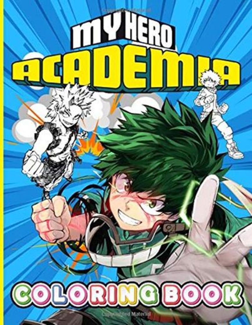 Libro My Hero Academia Coloring Book: Premium An Adult Coloring Book