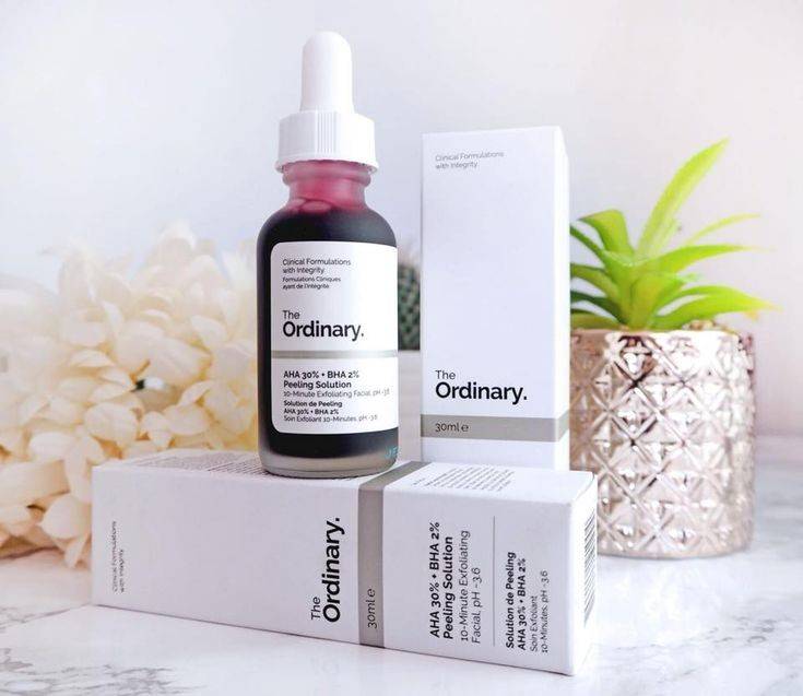 Fashion Tratamento com 30% de AHA da The Ordinary