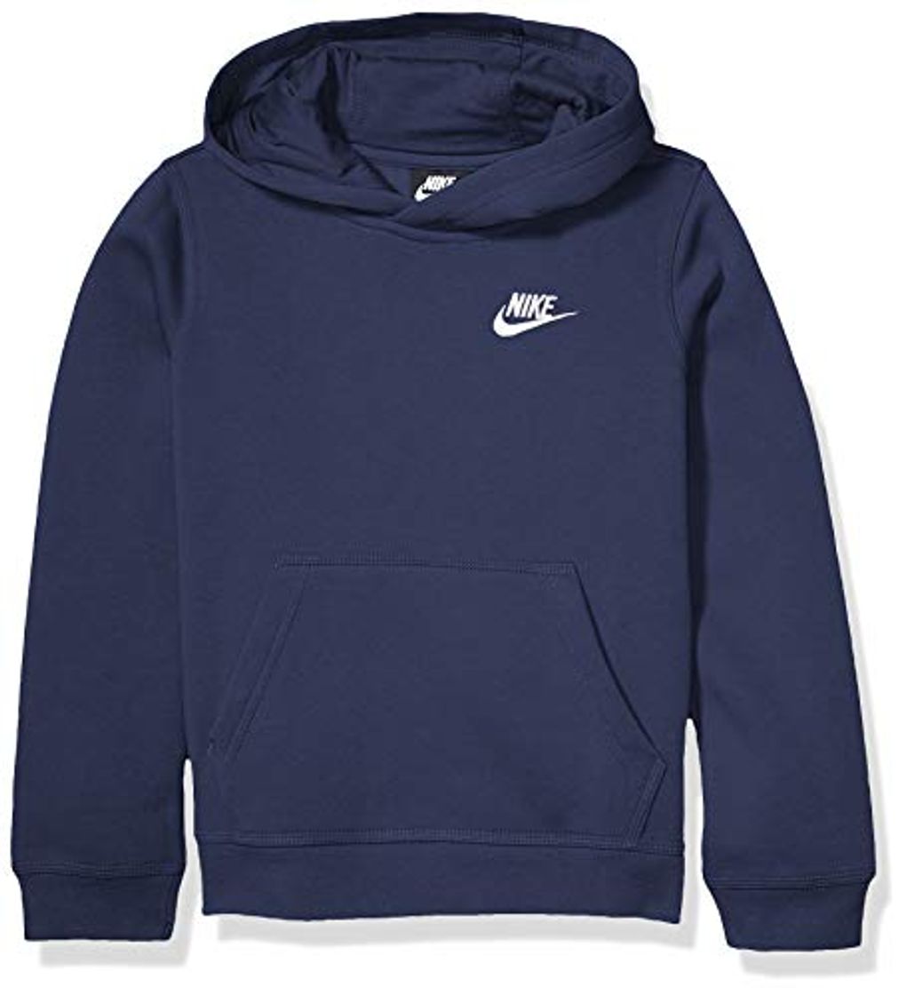 Products Nike Sportswear Club Hoodie Boys Sudadera con Capucha, Niños, Azul