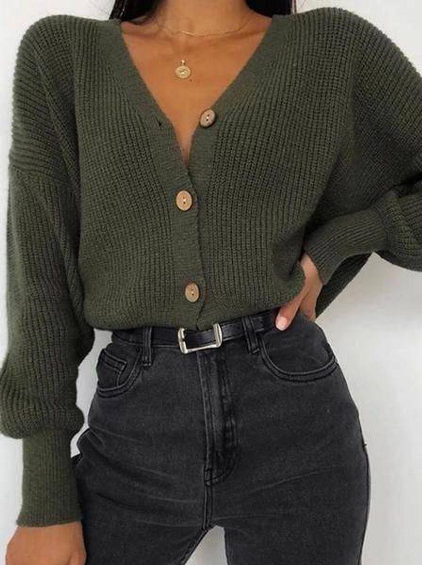 Fashion Women's Fashion Pure Color Long-sleeved Knit Top

