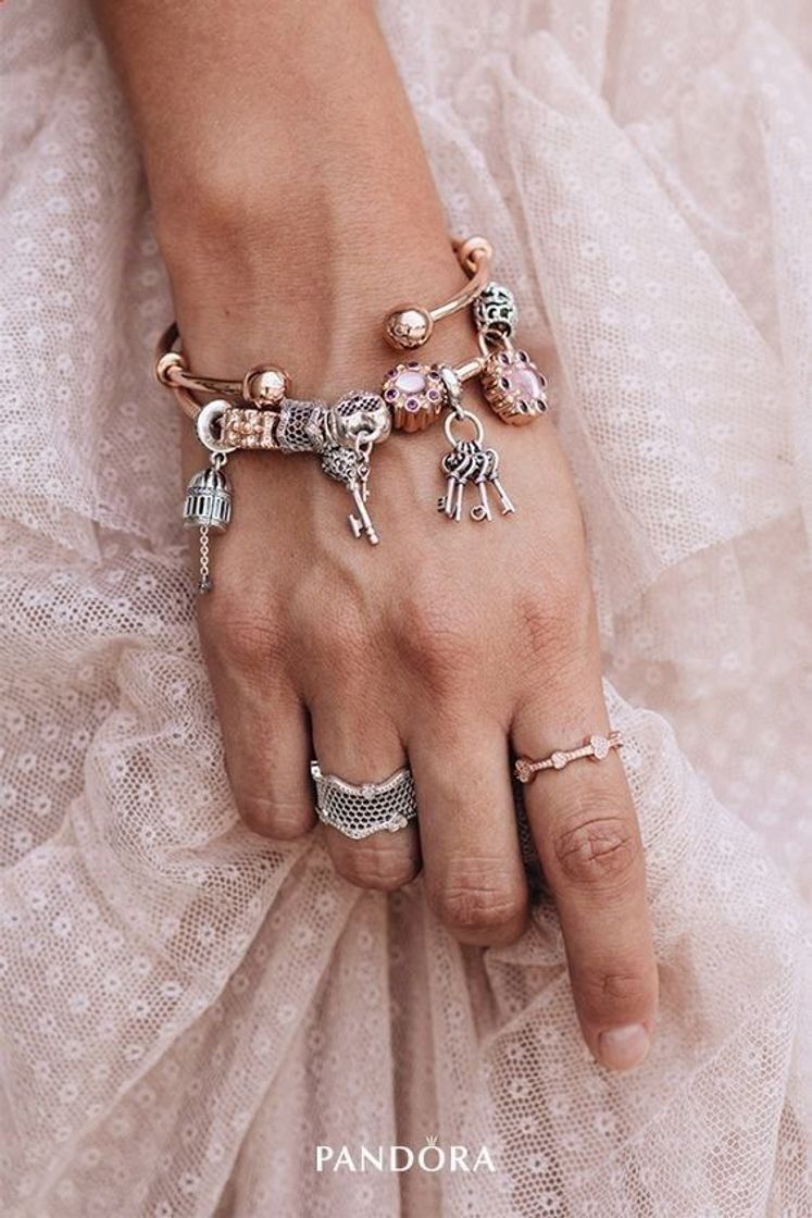 Moda Pandora Moments - Pulsera de Mujer de Plata de Ley