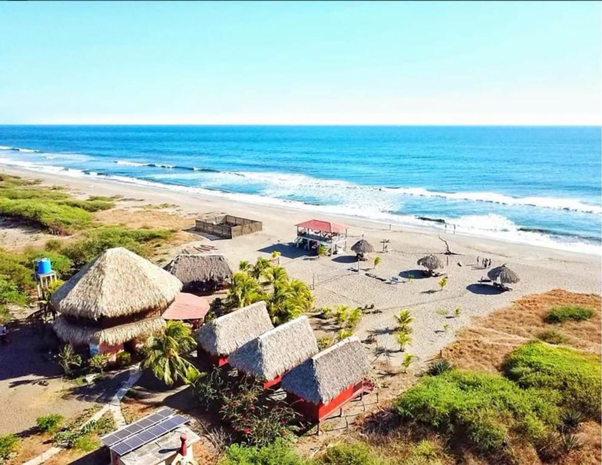 Lugar Surfing Turtle Lodge