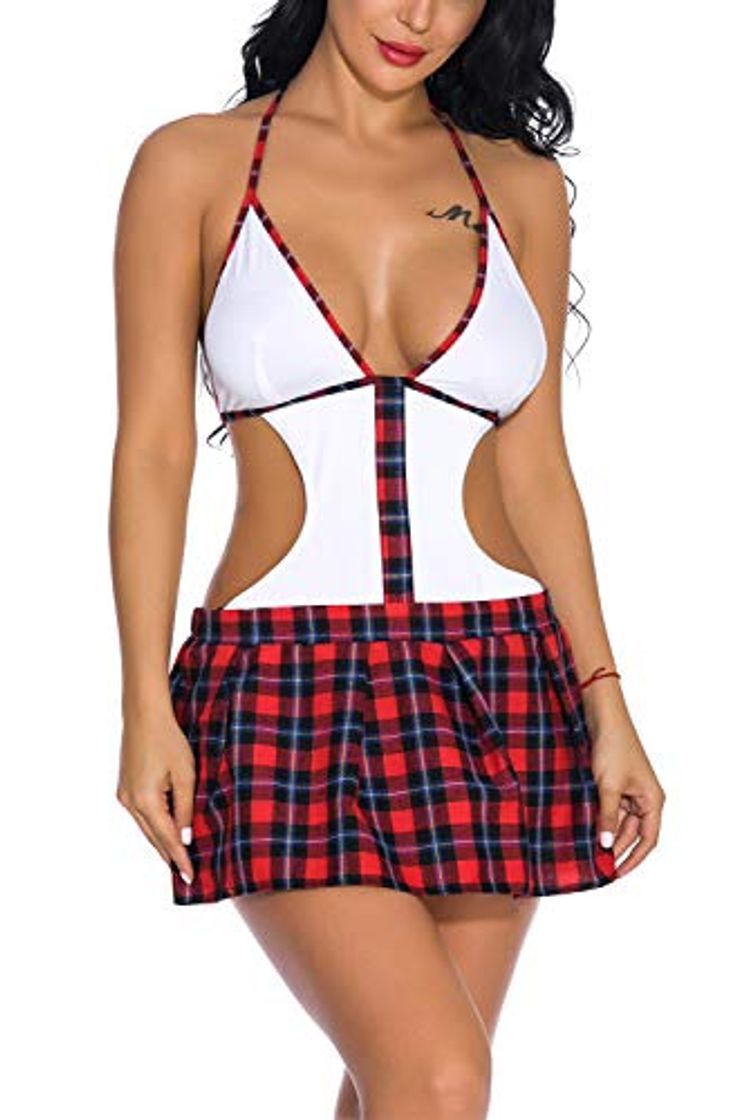 Products Aranmei Mujer Sexy Lingerie Picardias Disfraces Escolar Uniforme Erótica Schoolgirl Lencería Vestido