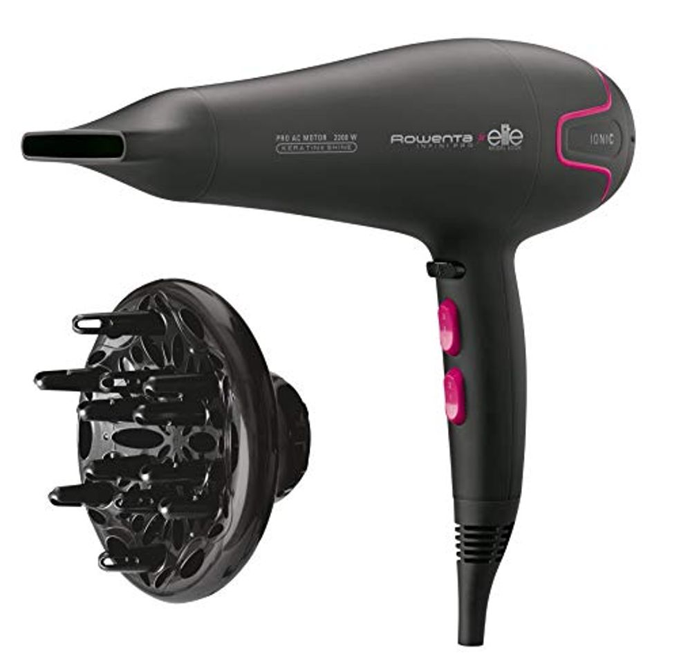 Social Rowenta Infini Pro Elite CV8722E0 - Secador motor profesional AC 2200 W