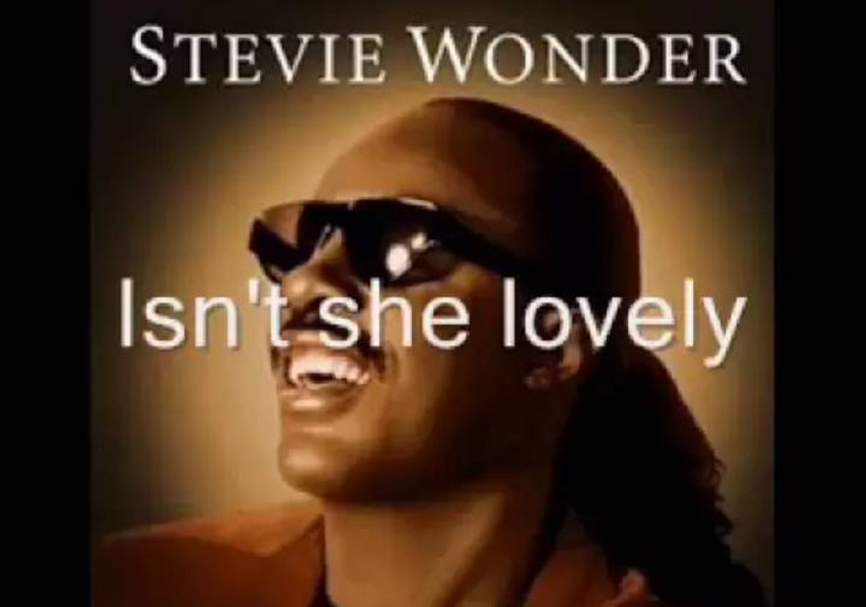 Canción Stevie Wonder-Isn't She Lovely Lyrics - YouTube