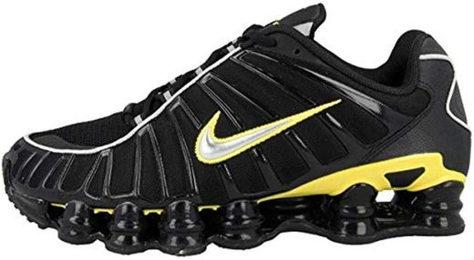 Nike Schuhe Shox TL Black-Metallic Silver-Dynamic Yellow