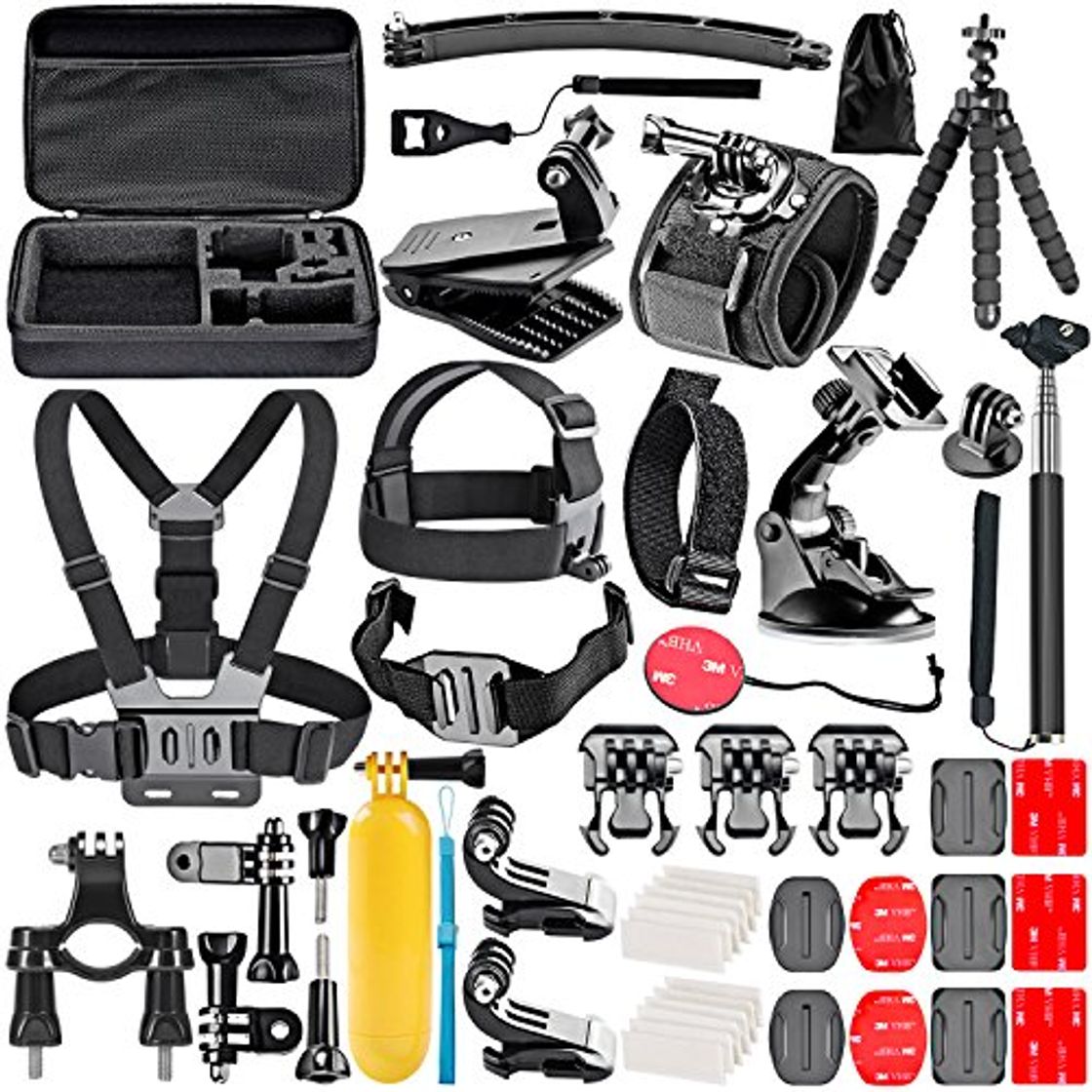 Electronic Neewer 50-in-1 Acción Kit de Accesorios de cámara para Gopro Hero 6