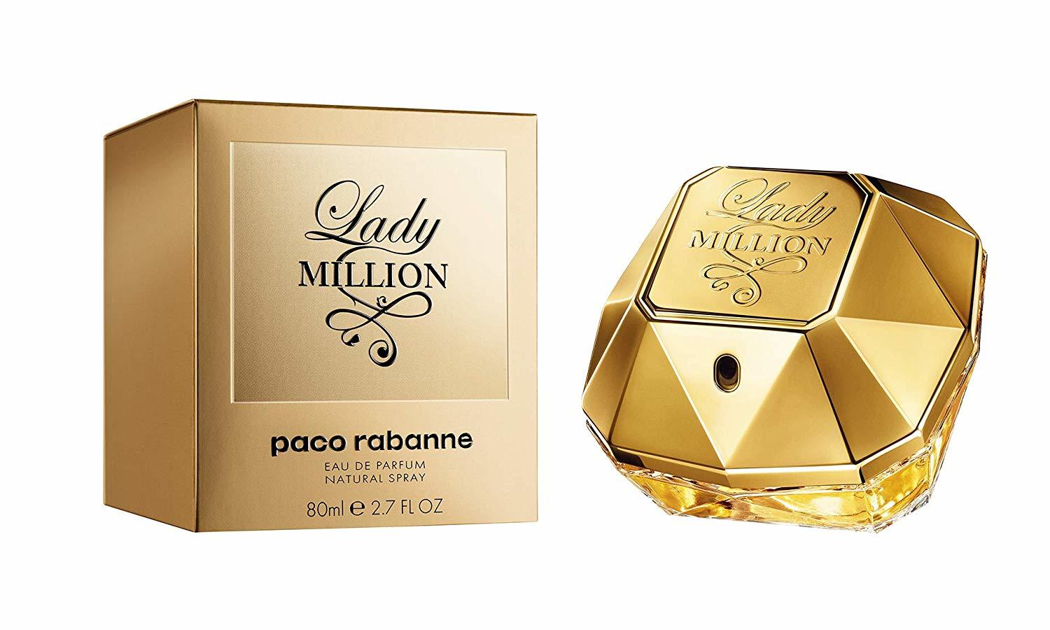 Moda Lady Million by Paco Rabanne 2.7 oz Eau de Parfum ... - Amazon.com